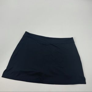 Tranquility by Colorado Clothing Company Black Tennis Skort